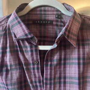 Button up theory shirt